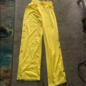 Yellow ripe away pants